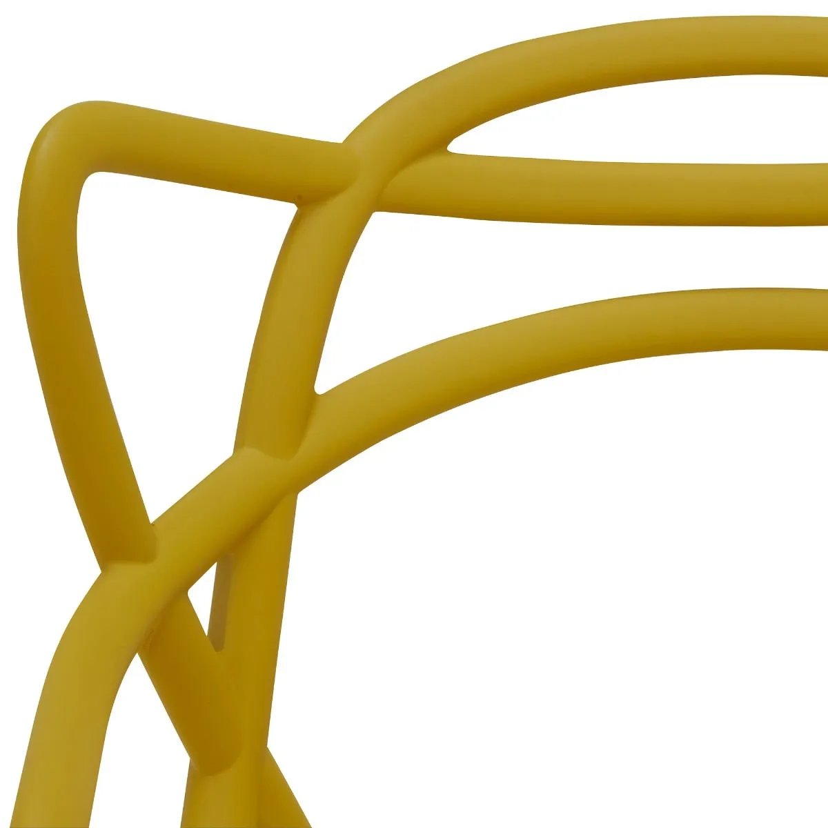 Kartell Masters Dining Chair, Yellow Plastic | Barker & Stonehouse 6