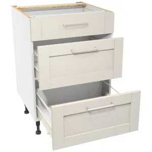 Wickes Ohio Porcelain Shaker Drawer Unit - 600mm 2