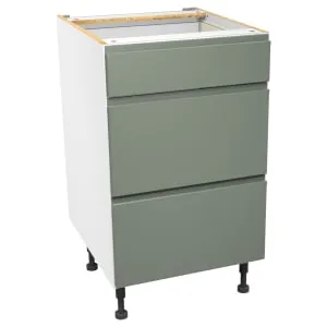 Wickes Madison Reed Green Drawer Unit - 500mm