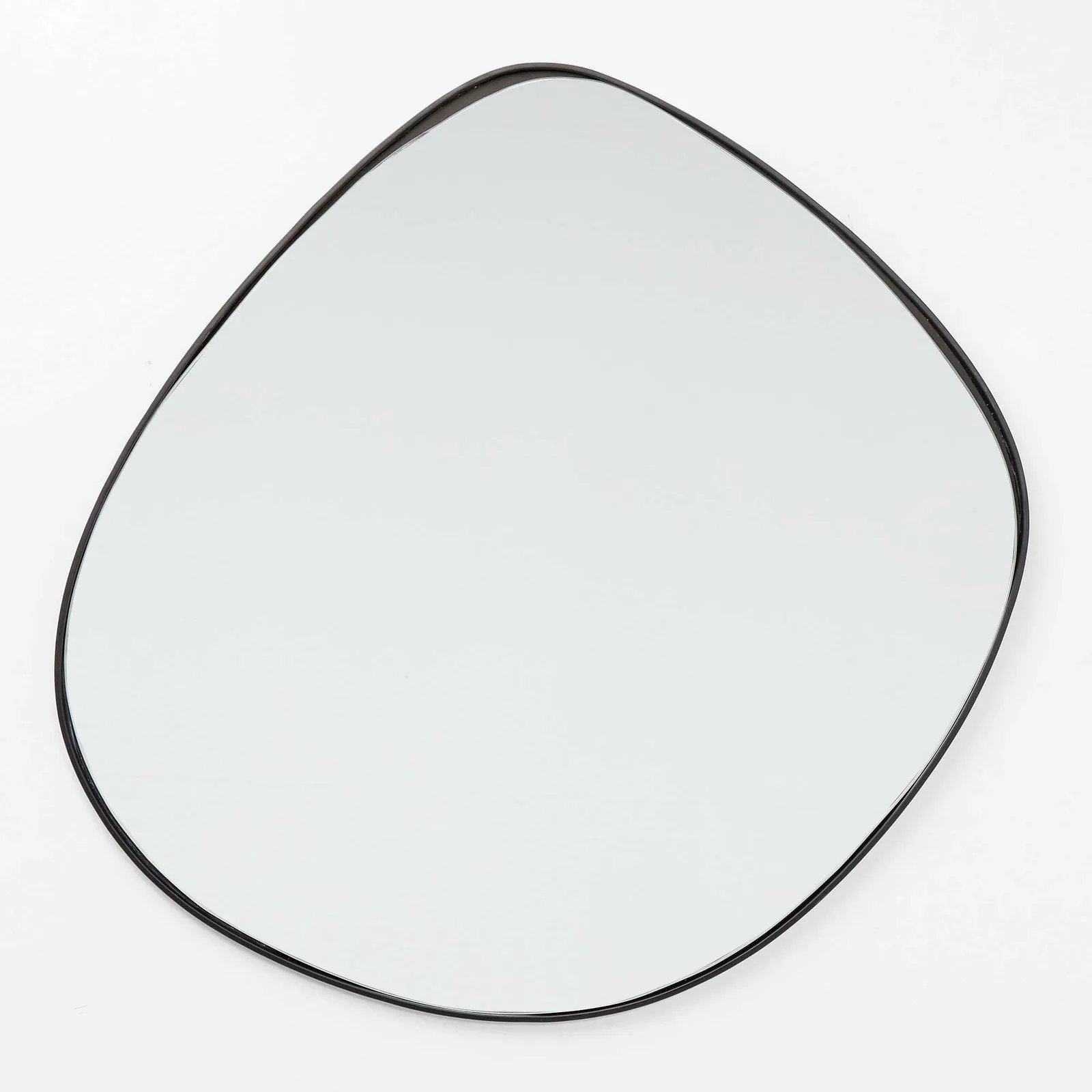 Asymmetrical Mirror, Black Glass | Barker & Stonehouse