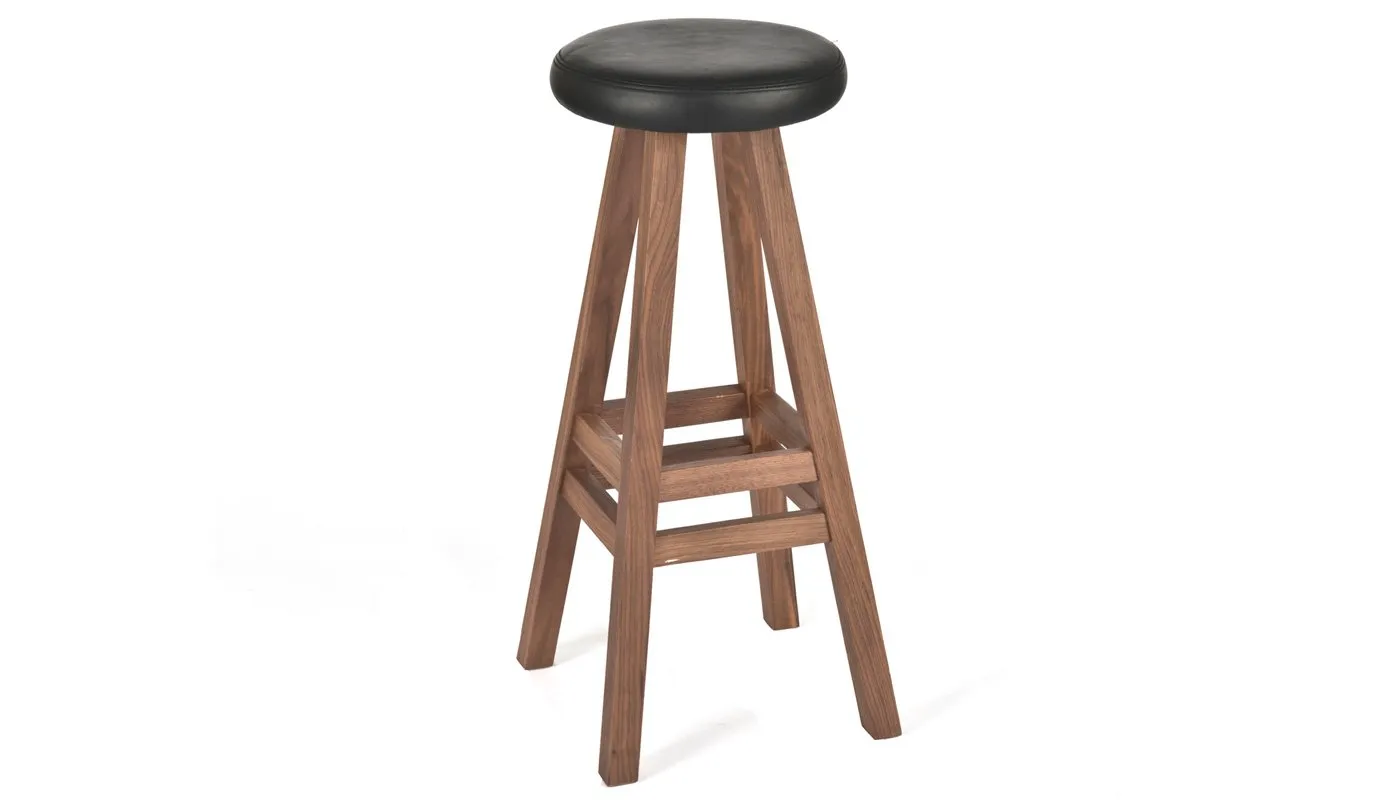 Case Oki-Nami Tall Stool Walnut