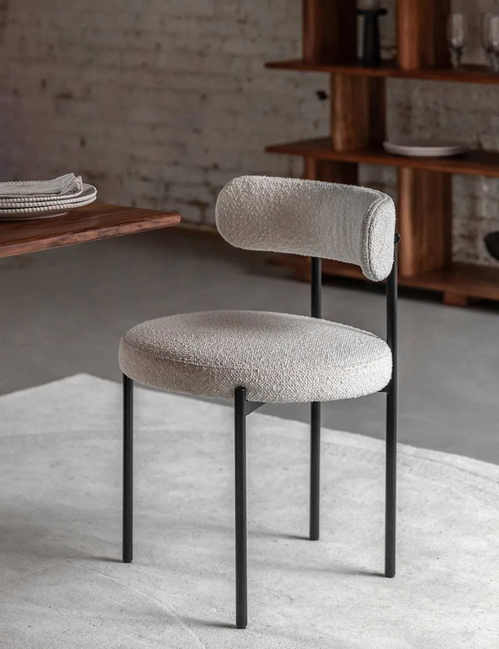 Gallery Direct Set of 2 Aveley Dining Chairs Cream