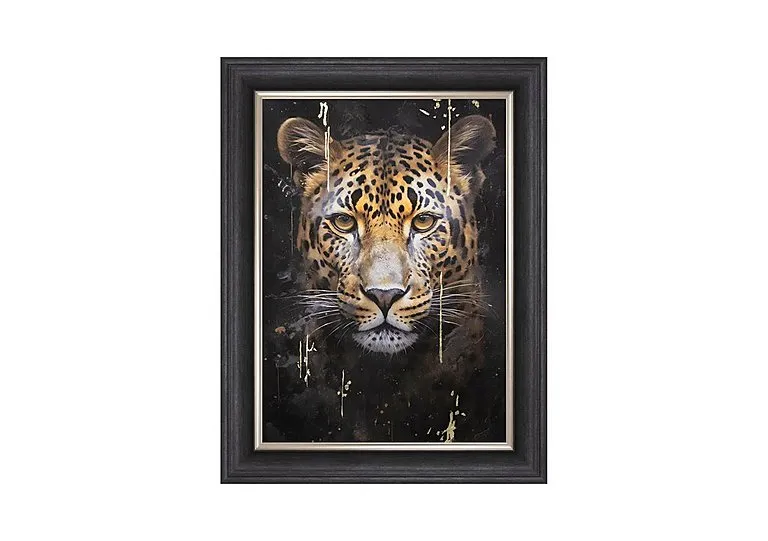 Lenny Leopard Small Framed Picture