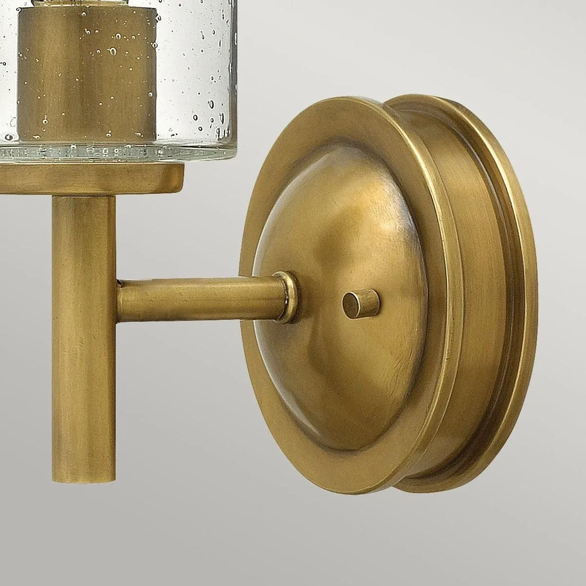 Netlighting Collier 1 Light Wall Light Brass E27 in Yellow 2