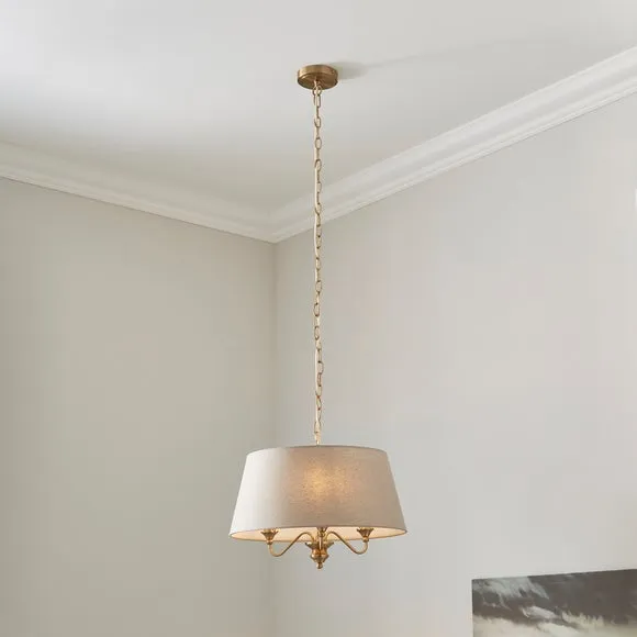 Enid 3 Light Adjustable Chandelier