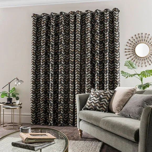 Zena Eyelet Curtains 4