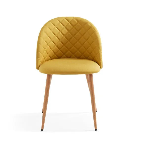 Astrid Dining Chair, Flatweave Fabric 6
