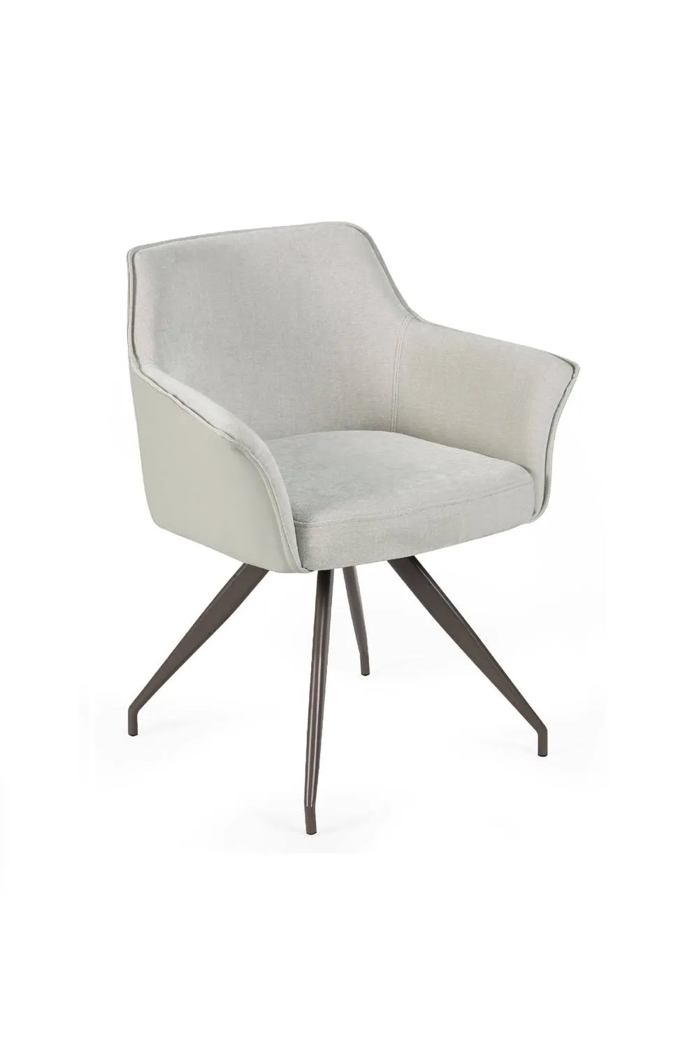 Julian Bowen Noah Upholstered Dining Chair in Ivory 5