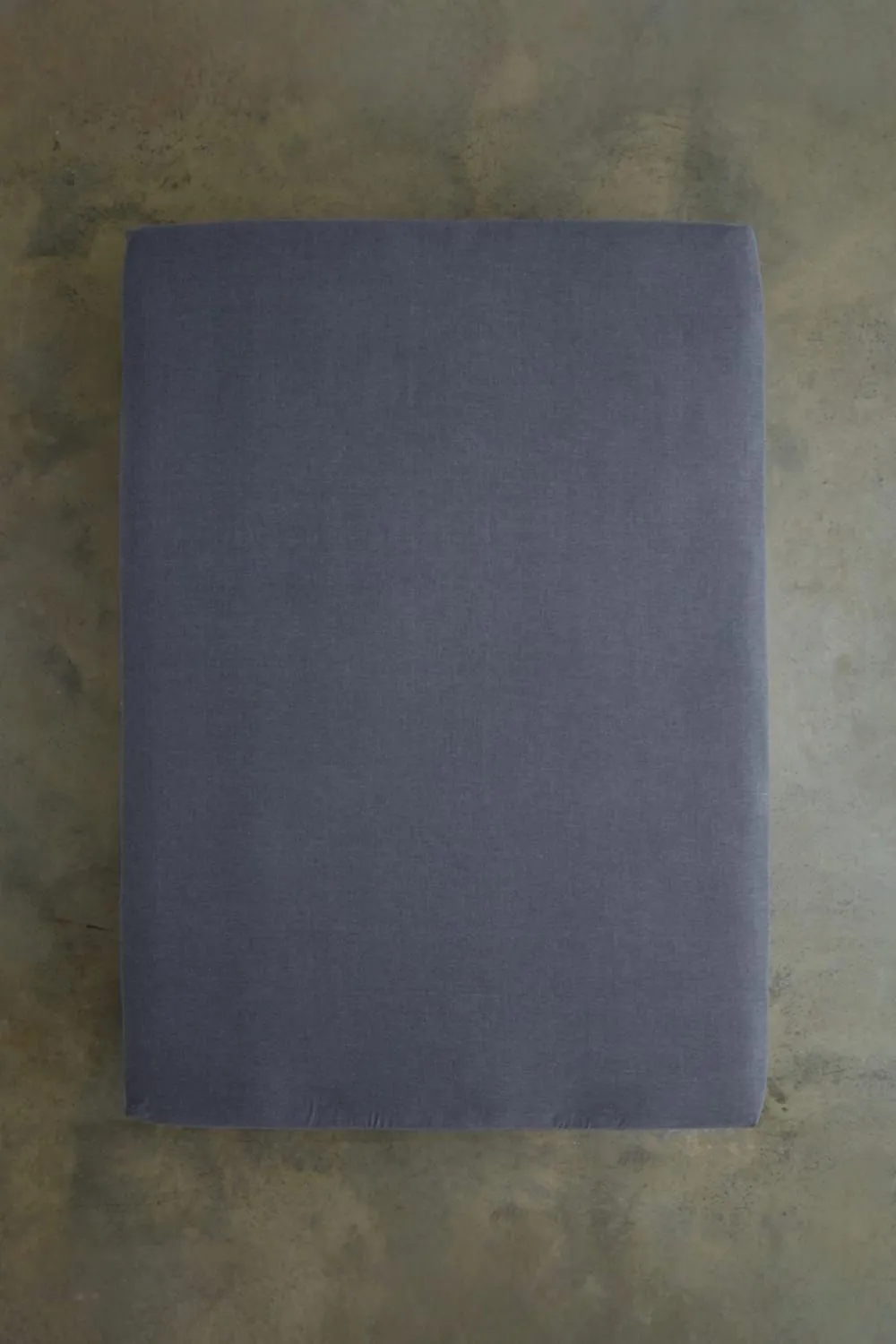 Deyongs Southwick Melange Look Fitted Sheet - Smooth, Soft & Breathable | 1846 in Navy 1