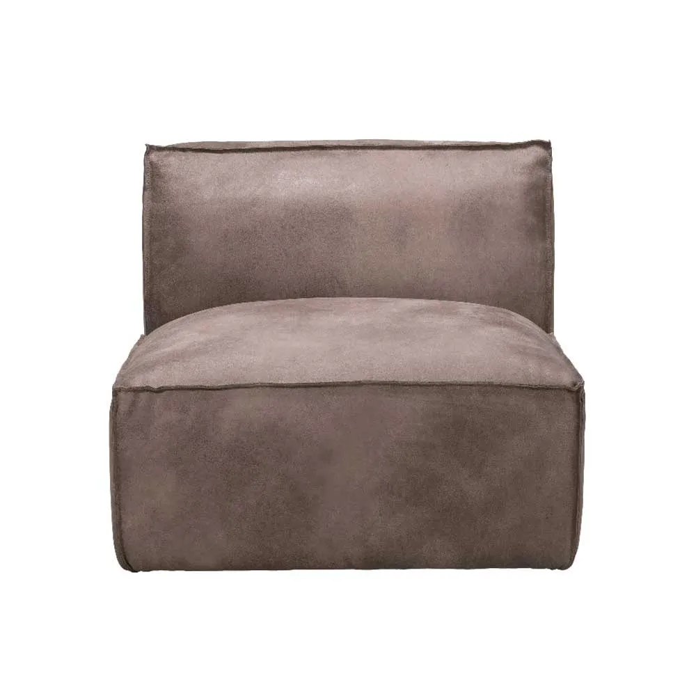 Timothy Oulton Nirvana Leather Medium Sectional 1 Seater