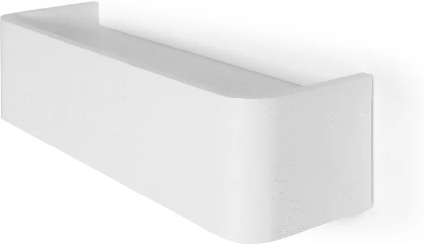 Esme Floating Compact Shelf, White
