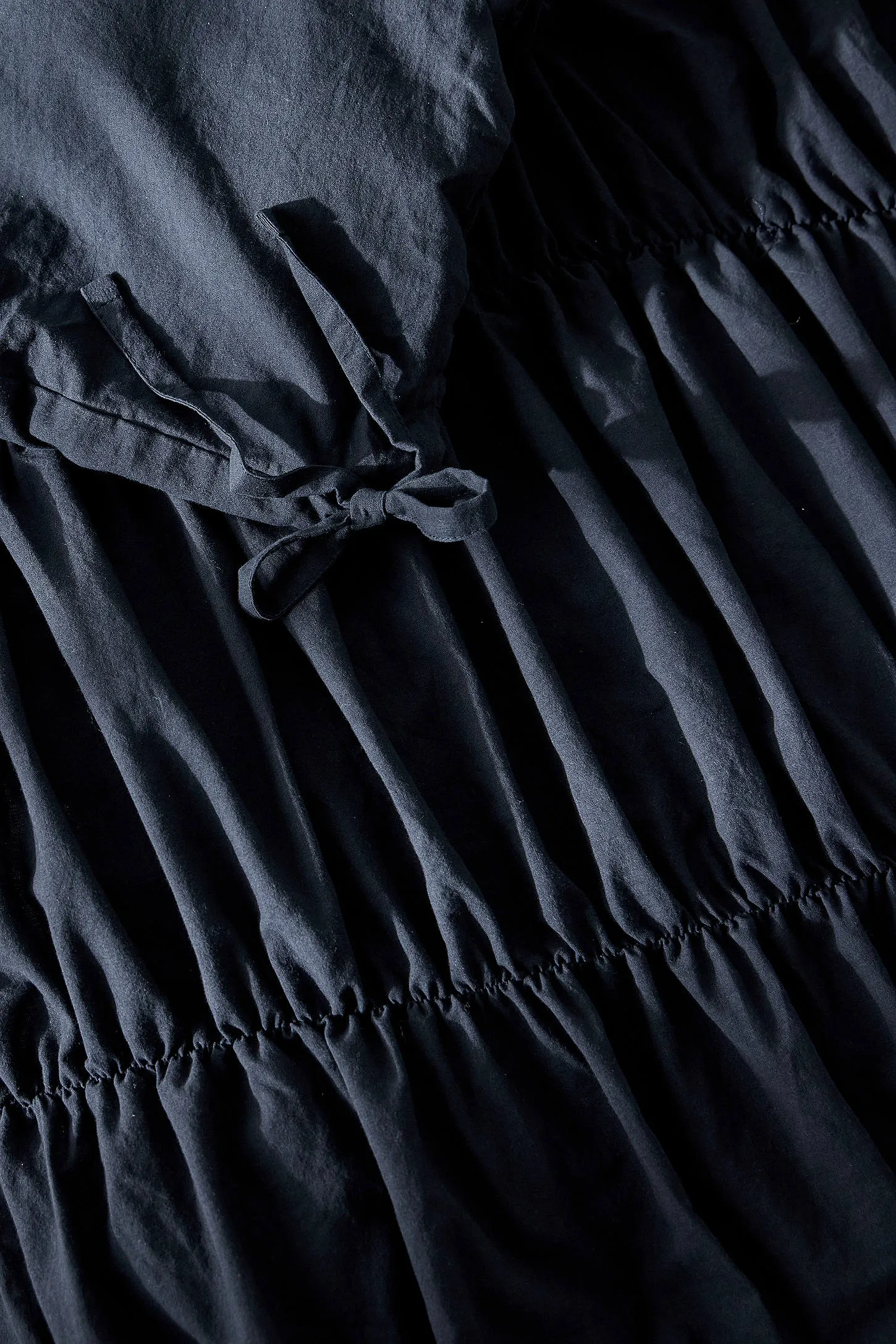 Cinched Duvet Set - Midnight Blue 5