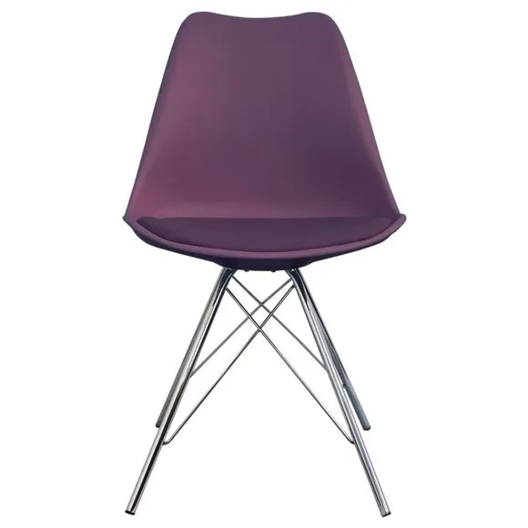 Fusion Living Soho Plastic Dining Chair 3