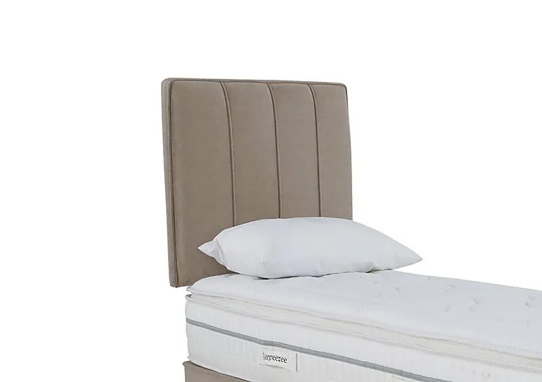 Daniel Strutted Headboard - Single - Joshua Latte