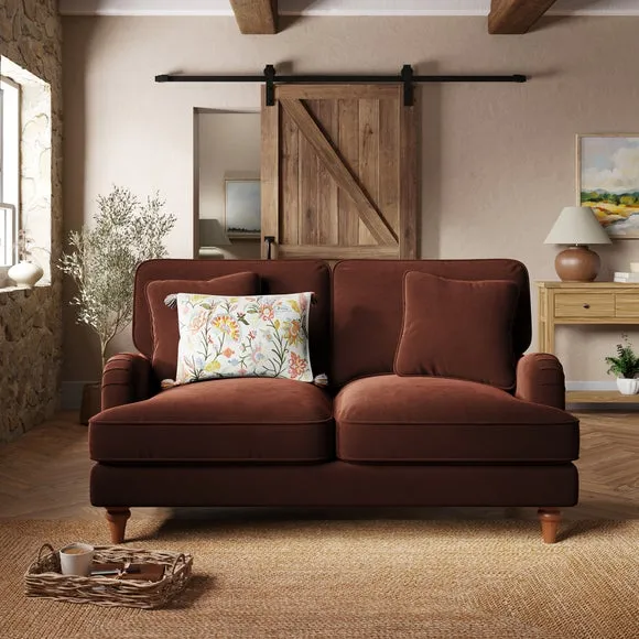 Beatrice II Velvet 2 Seater Sofa 1