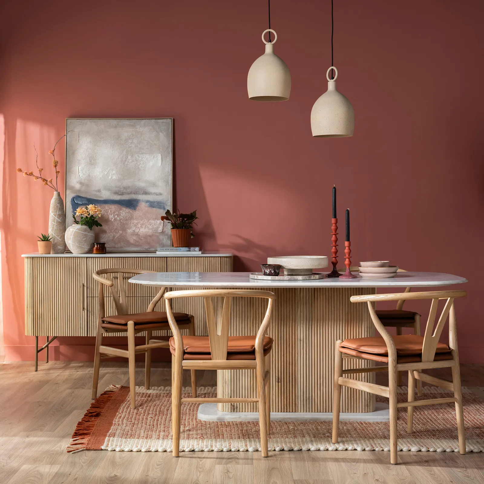 Thoren Dining Chair 56X53X77Cm, Brown | Barker & Stonehouse 3