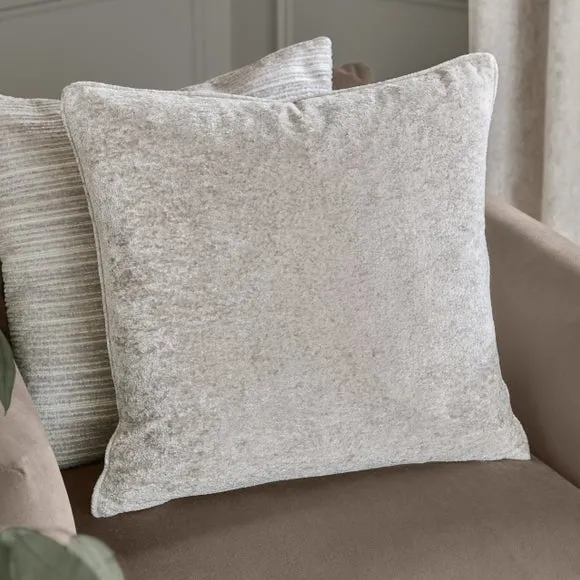Paoletti Lustre Velvet Square Cushion 1