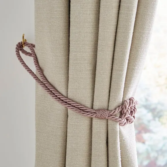 Knot Rope Curtain Tieback