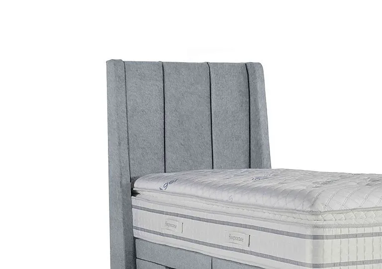 Vail Floor Standing Headboard - Single - Joshua Blue