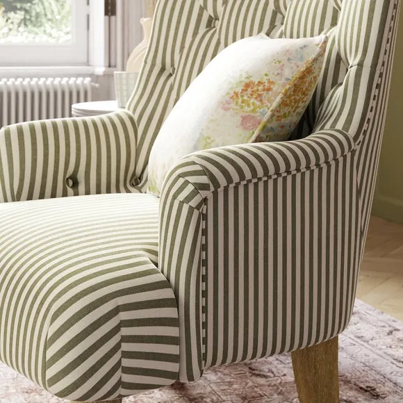 Arianna Linford Stripe Armchair 3