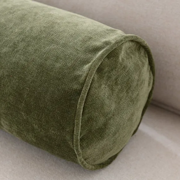 Velour Bolster Cushion Cover 5