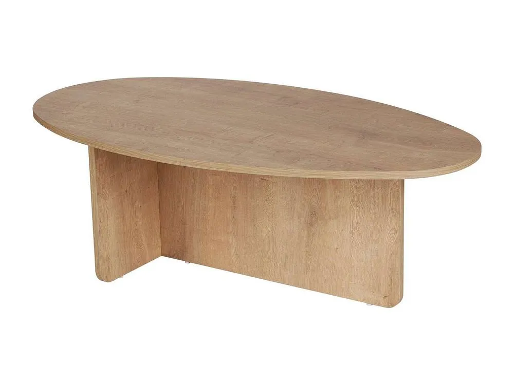 Vente-unique Coffee Table - Light Natural- ISENORA in Light Oak 4