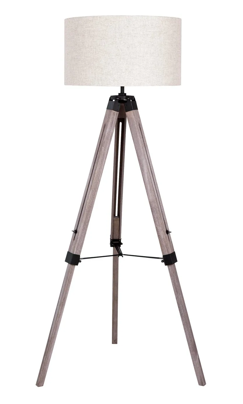 Argos Home Highland Lodge Colonial Tripod Floor Lamp
