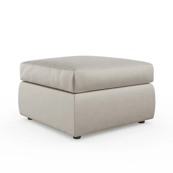 Blake Opulent Velvet Footstool 6