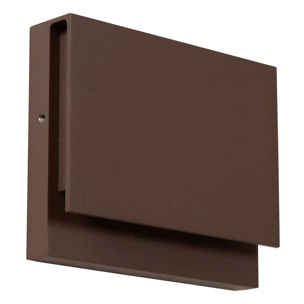 Netlighting Lucide LOMAR Wall light Outdoor LED 1x6W 2700K IP54 Rust Brown 2