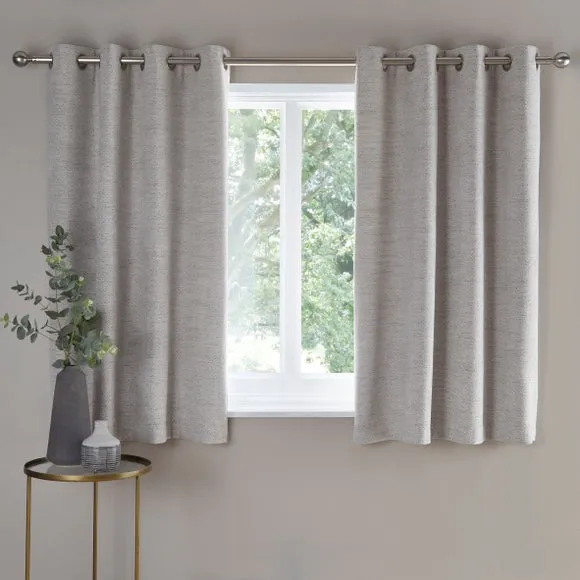 Churchgate Swithland Herringbone Eyelet Curtains (Blackout Available) 6