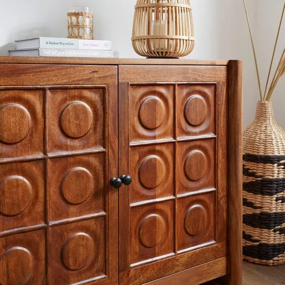 Theodore Extra Wide Sideboard, Mango Wood 3