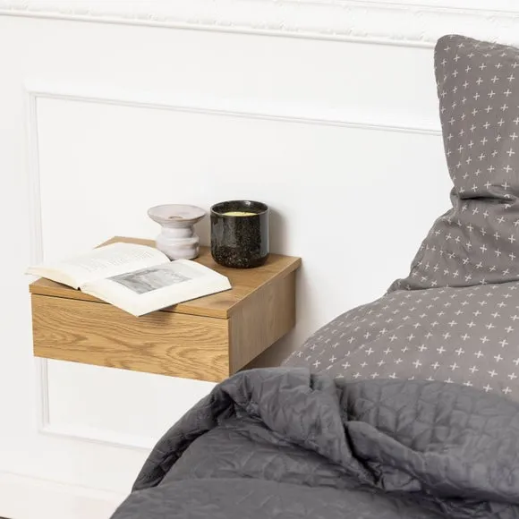 Furniture To Go Avignon 1 Drawer Wall Mounted Bedside Table 5