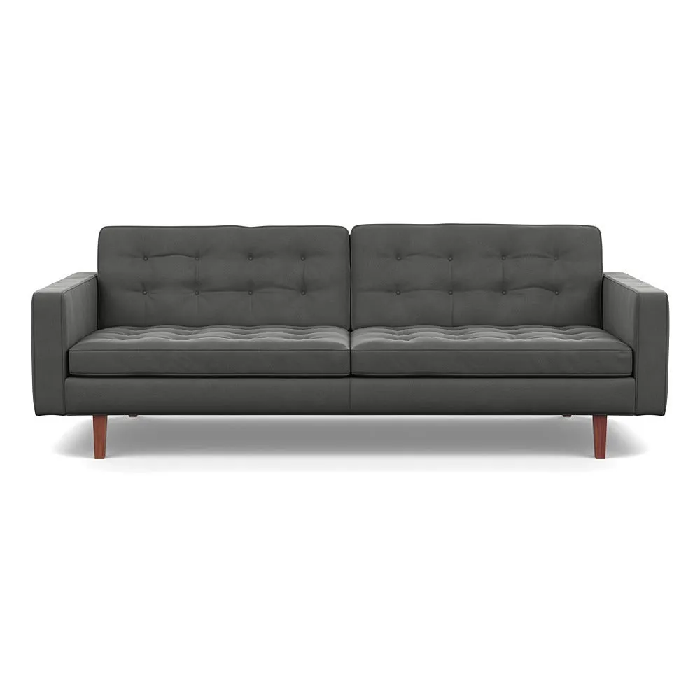 Heal's Hepburn 4 Seater Sofa Nobilis Dolphin Walnut 1