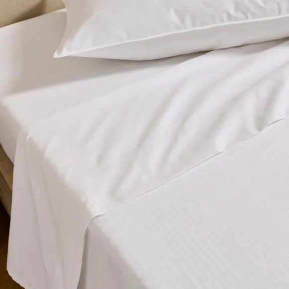 Dorma Organic Brushed Cotton Twill Flat Sheet 2