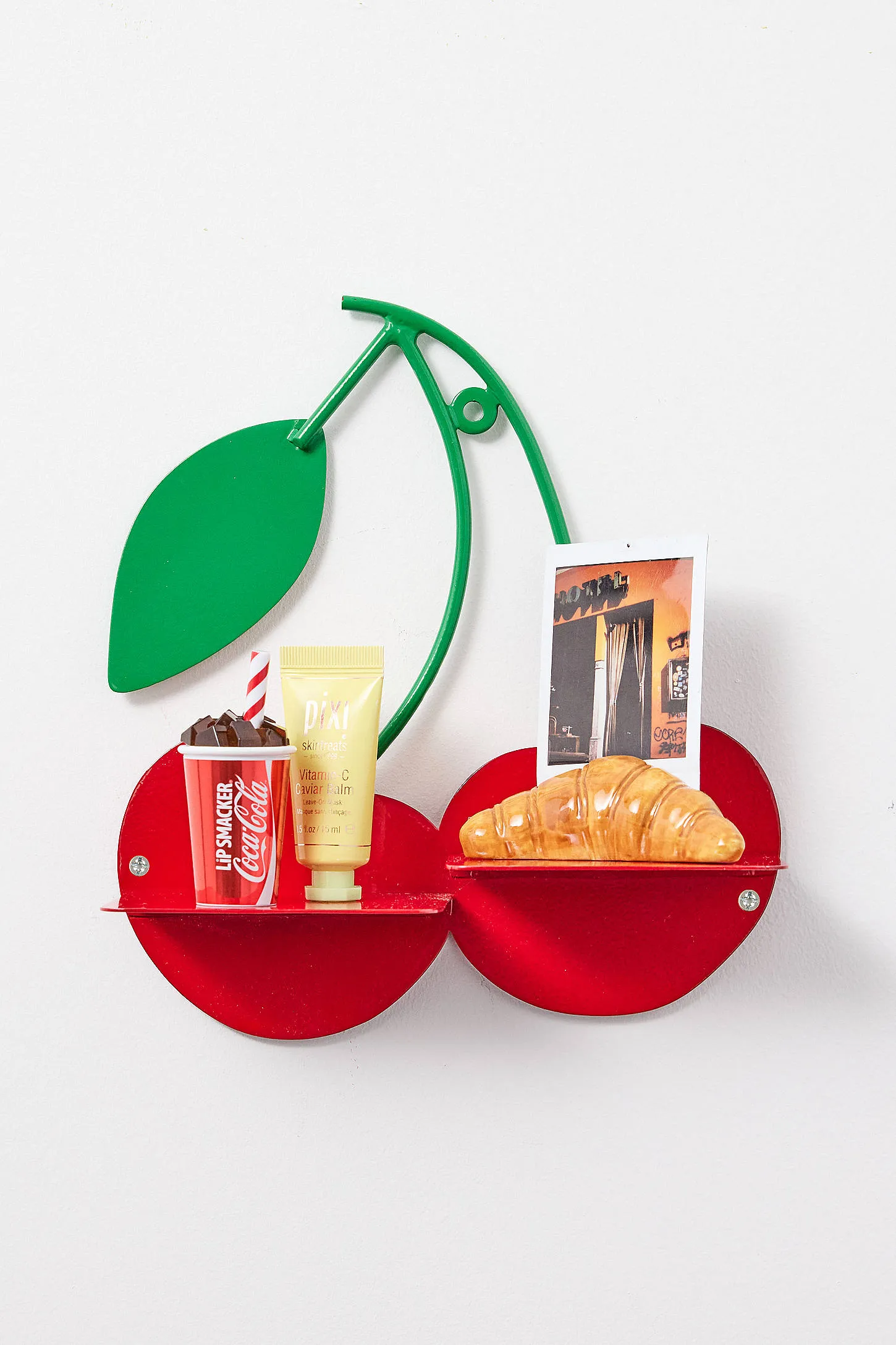 Cherry Wall Shelf - Red
