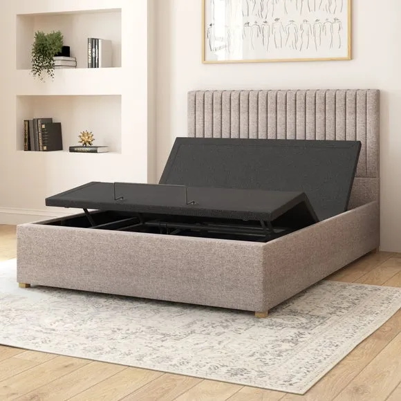 Grant Saxon Twill Adjustable Bed 4