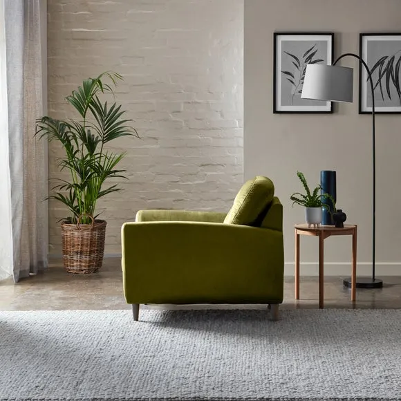 Sven Opulent Velvet Snuggle Chair 5