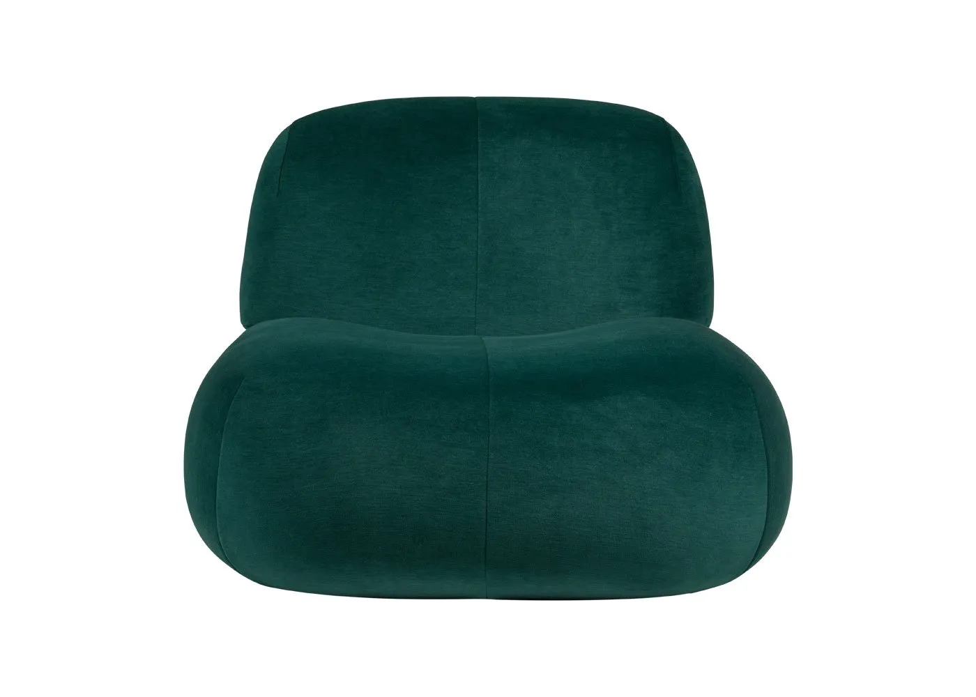 Ligne Roset Pukka Armchair in Wool Blend Green Fabric Gentle 973