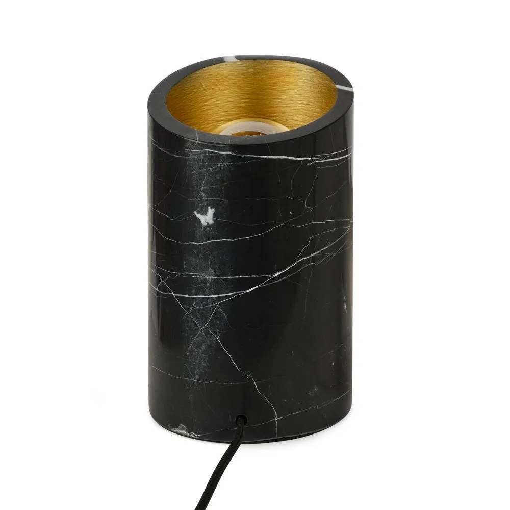 Heal's Eliot Uplighter Floor Lamp Black Marble 2