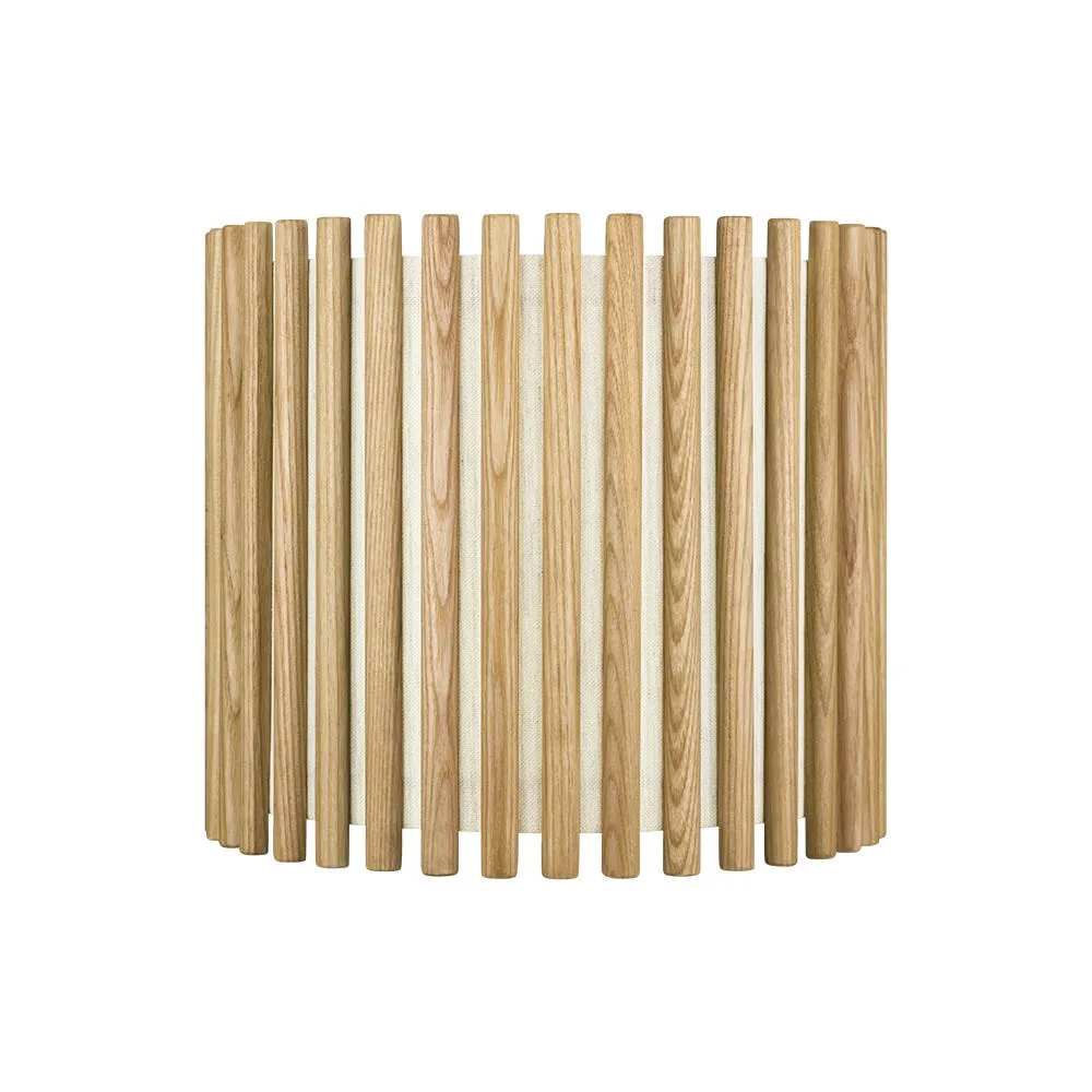 Umage Komorebi Easyfit Circle Lamp Shade Oak Medium 2