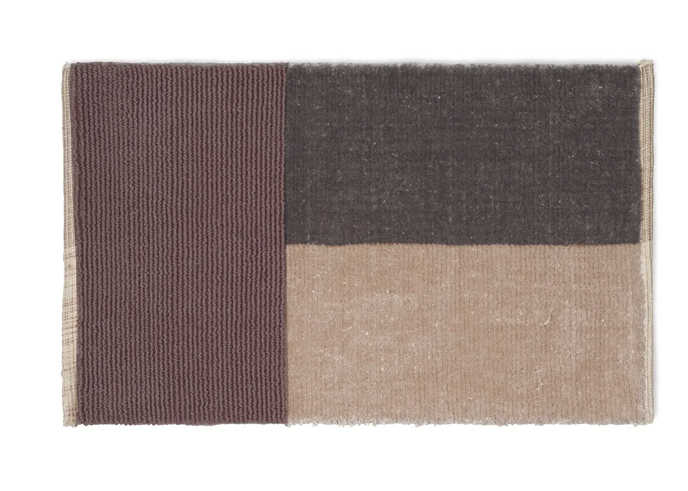 ferm LIVING Pile Bathroom Mat Brown 50 x 80cm