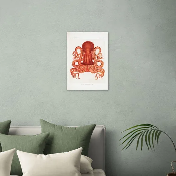 East End Prints Vintage Octopus Print 1