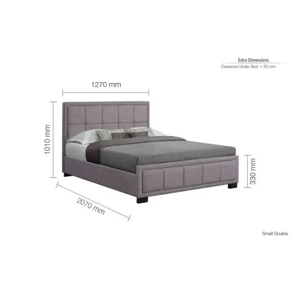 Hannover Fabric Bed Frame 5