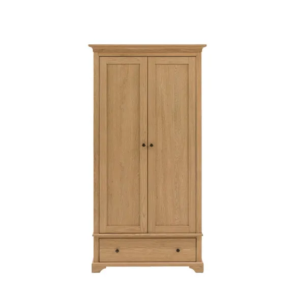 Cedar & Sage Marion 1 Drawer Double Wardrobe 5