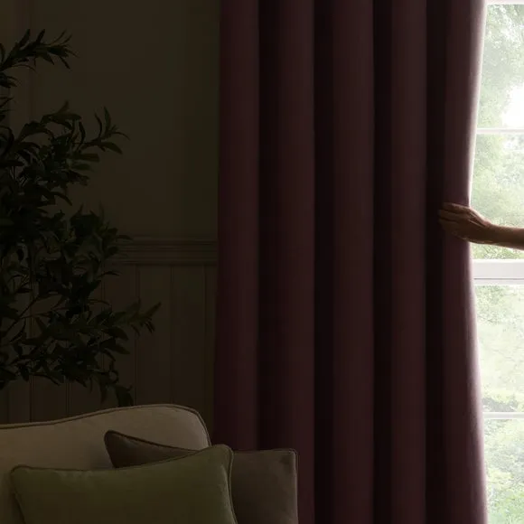 Luna Brushed Eyelet Curtains (Blackout Available) 6