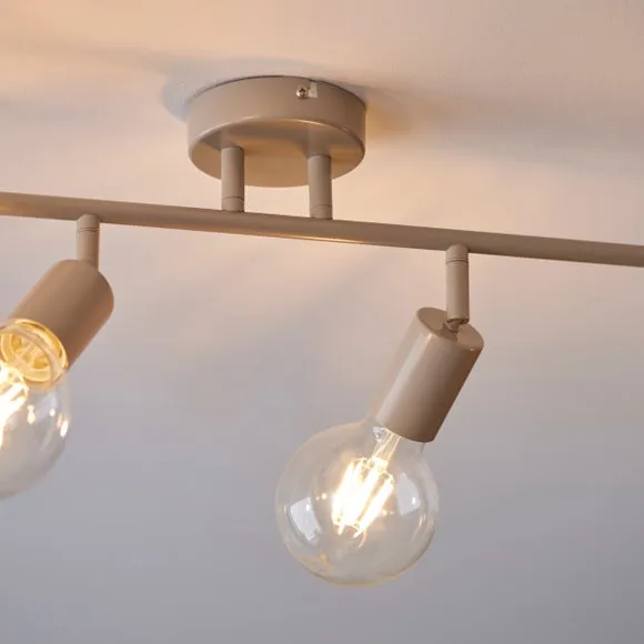 Elements Koppla 4 Light Semi Flush Spotlight Bar 6