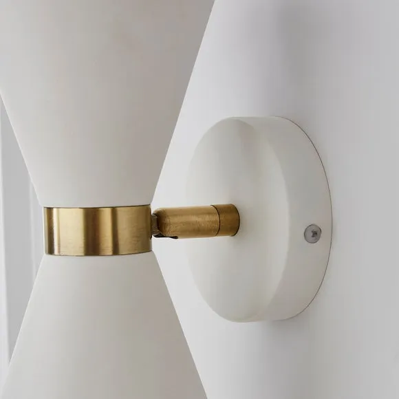 Archie Retro Head Dual Lit Wall Light 4