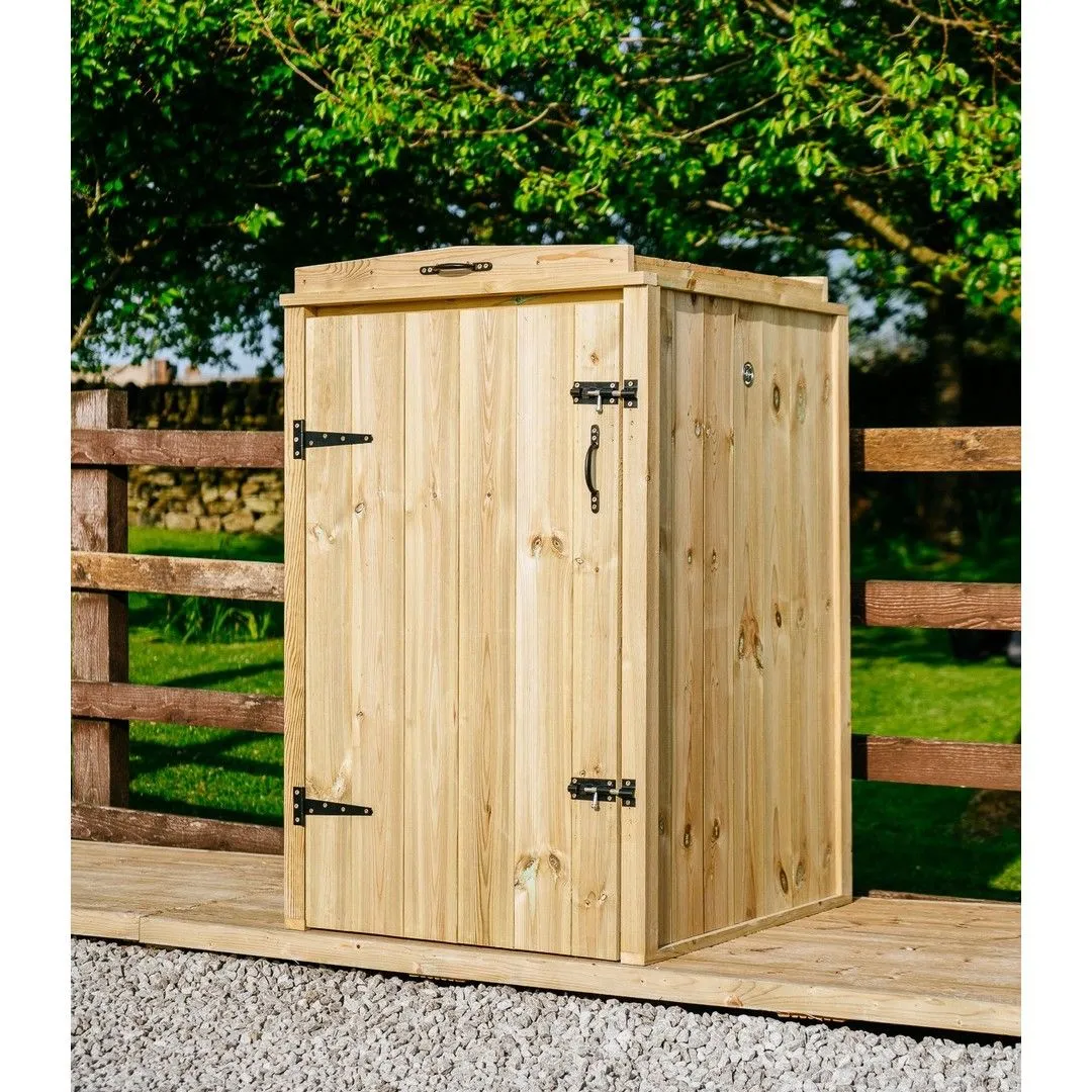 Buttercup Farm Chatburn 2 Box Store - Timber - Fits 2 x Boxes in Brown 2