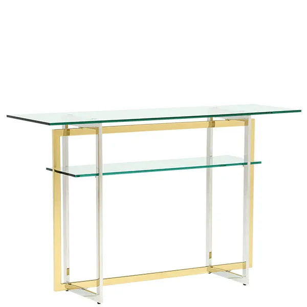 Escher Glass Console Table