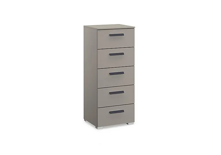 Dante 5 Drawer Décor Narrow Chest
